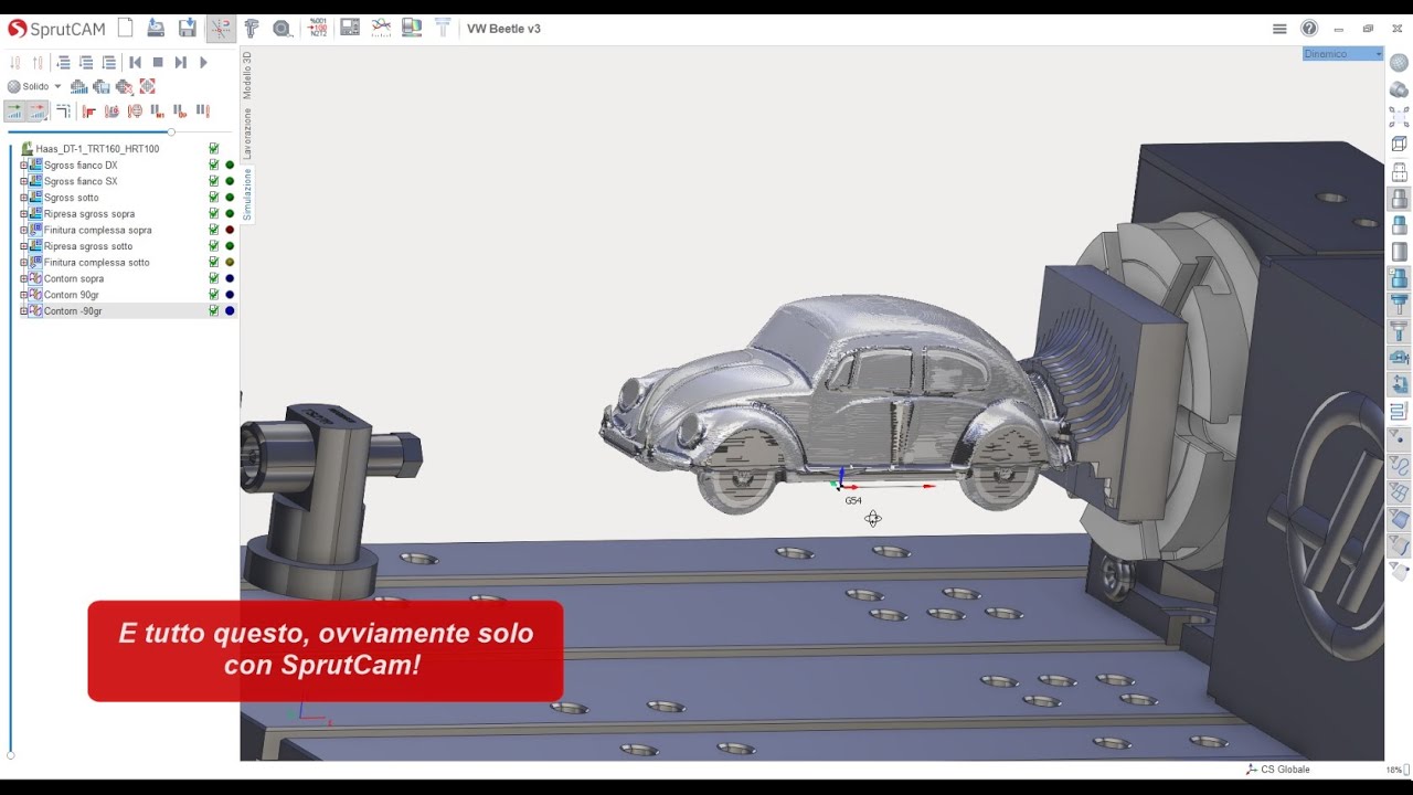 Il CAD/CAM che simula COMPLETAMENTE il processo di lavoro - SprutCAM ...
