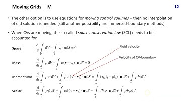 26. Discretization methods for moving grids