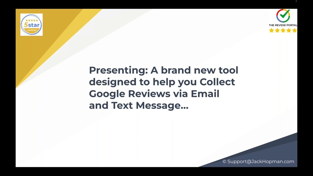Get 5 Stars Google Reviews with A simple Tool