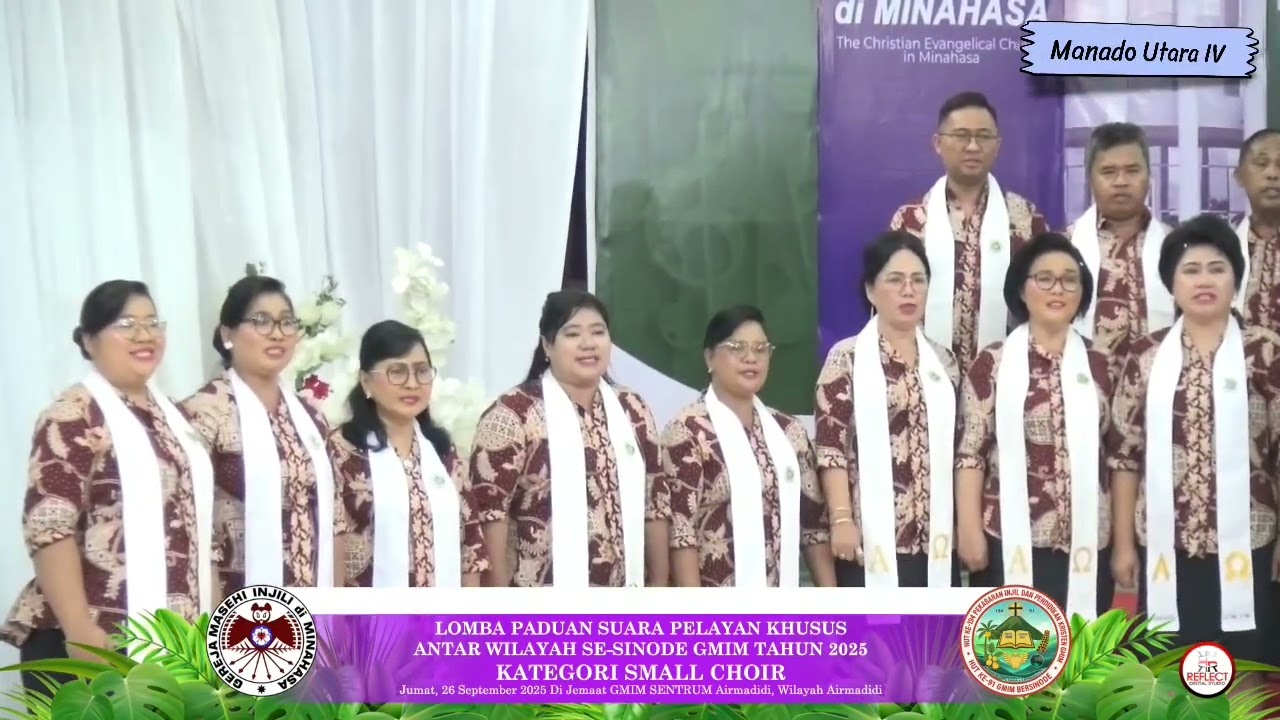 Paduan Suara Pelayan Khusus Wilayah Manado Utara IV | 26 September 2025 | GMIM 