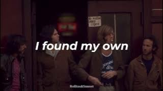 The Doors  ||  Blue Sunday - Lyrics