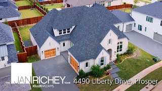 4490 Liberty Drive in Prosper Texas Luxury Home Tour in Beautiful Windsong Ranch