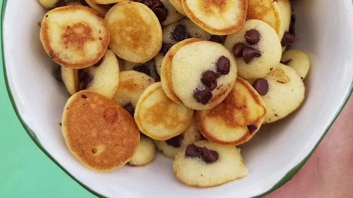 How to Make Mini Chocolate Chip Pancake Cereal | T...