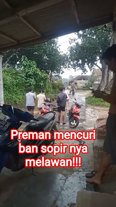 preman maling ban ketawan warga