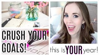 END-OF-YEAR GOALS & HOW TO ACHIEVE GOALS IN THE NEW YEAR! | NEW YEAR'S RESOLUTIONS | GOAL SETTING