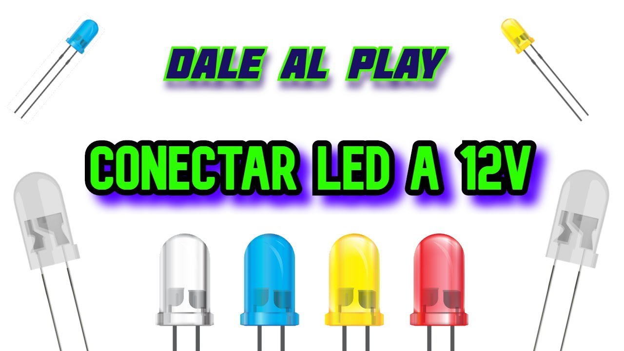 Connect LED to 12v "resistance calculation" Step by step. Easy to do. -  YouTube