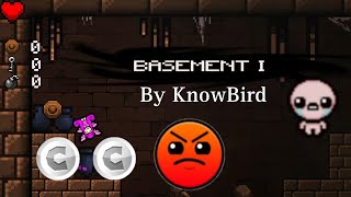 Geometry Dash 2.2 | Harder Plat Level | Basement I By KrowBird [2 Coins] The Binding Of Isaac 