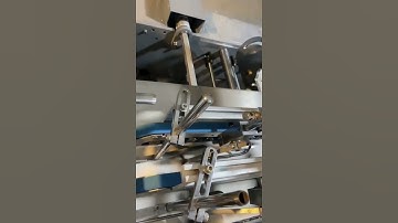 Baili conical box tapered box folder gluer #Packaging #Printing #Packages #graphics #foldergluer