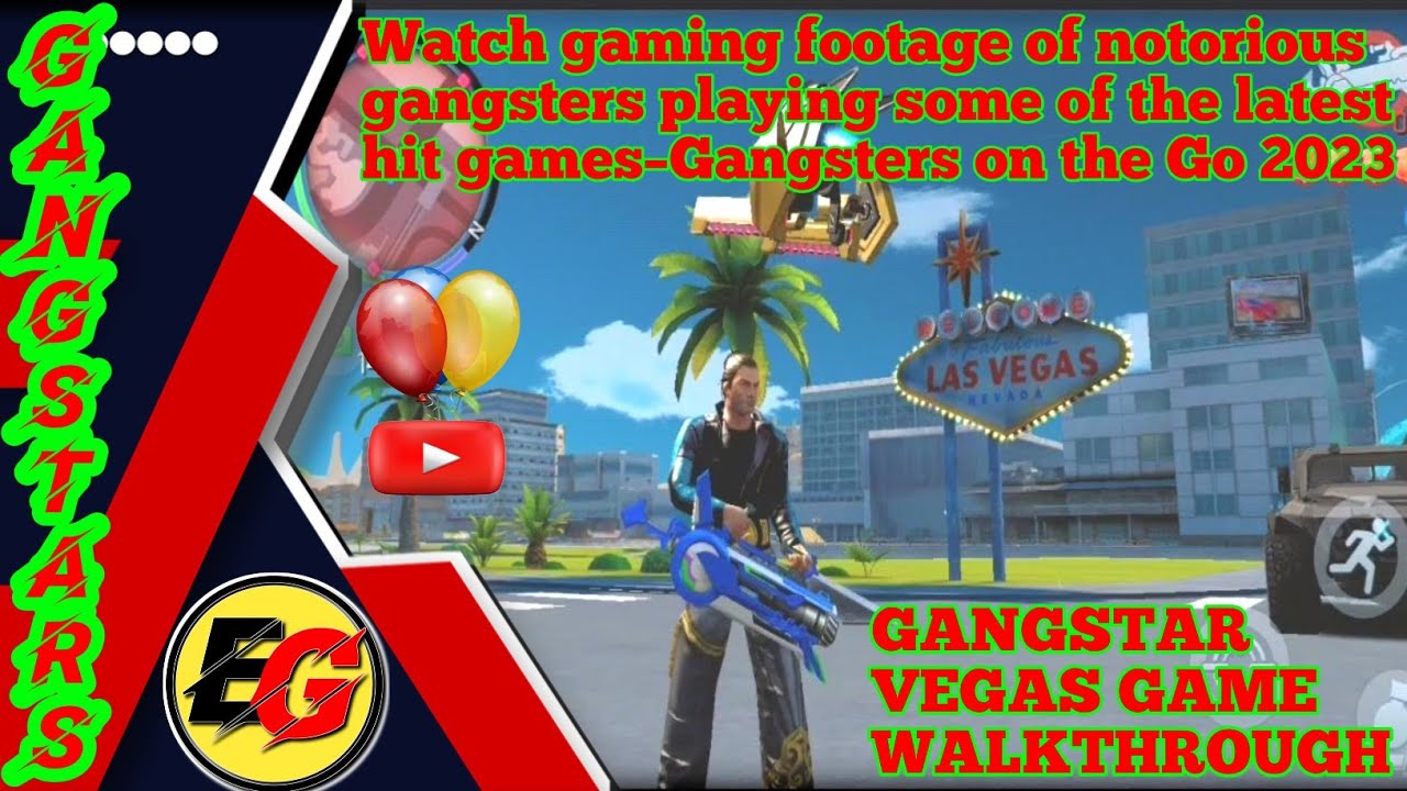 Watch gaming footage of notorious gangsters playing some of the latest hit games–Gangsters on the Go