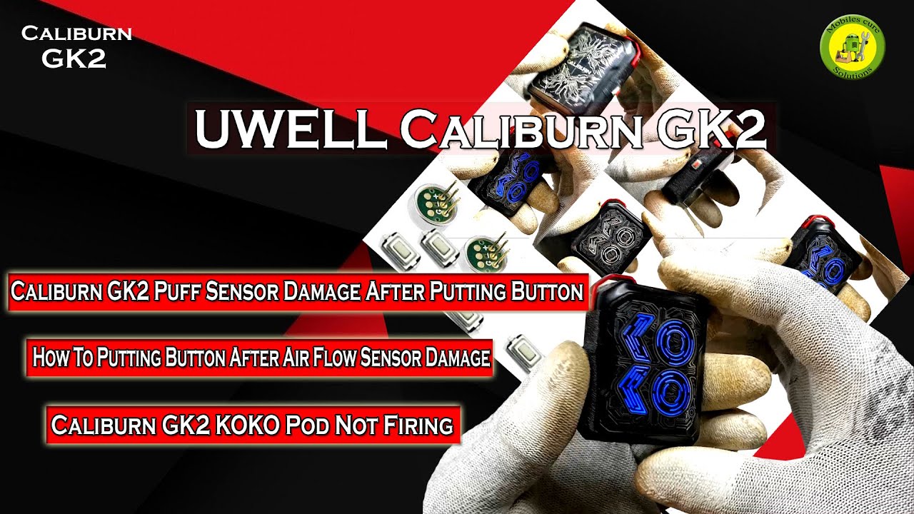 randm vape rabattcode Caliburn GK2 Puff Sensor Damage After Putting Button | Uwell Caliburn GK2  Pod