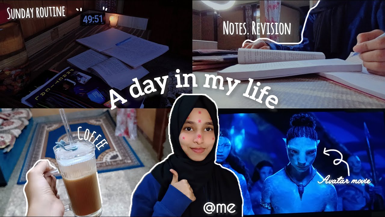 A Day In My Life || Day Routine || Study Vlog || Sunday routine🫛🪻# ...