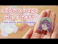 ¿Cómo hago mis pines? Todo sobre el papel encogible 💖