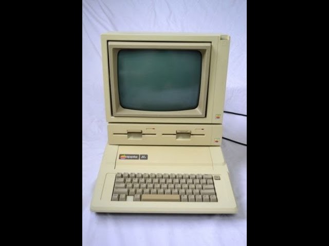 Apple IIe unboxing and demo - YouTube