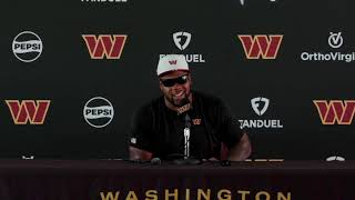 DT Daron Payne Speaks to the Media After Today's Training Camp Practice | 7/25/25