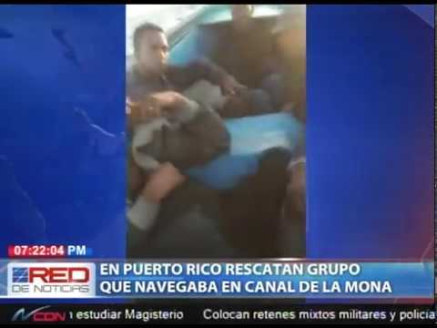 En Puerto Rico Rescatan Grupo Que Navegaba En Canal De La Mona