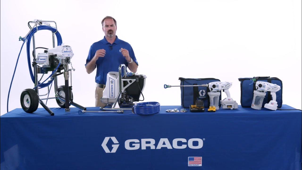 Graco SaniSpray HP 65 130 Overview YouTube