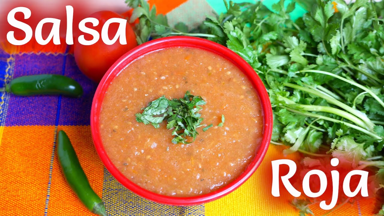 Salsa Roja (Jitomate) ¡Muy Fácil! - Mi Cocina Rápida | Mi Cocina Rápida - Karen