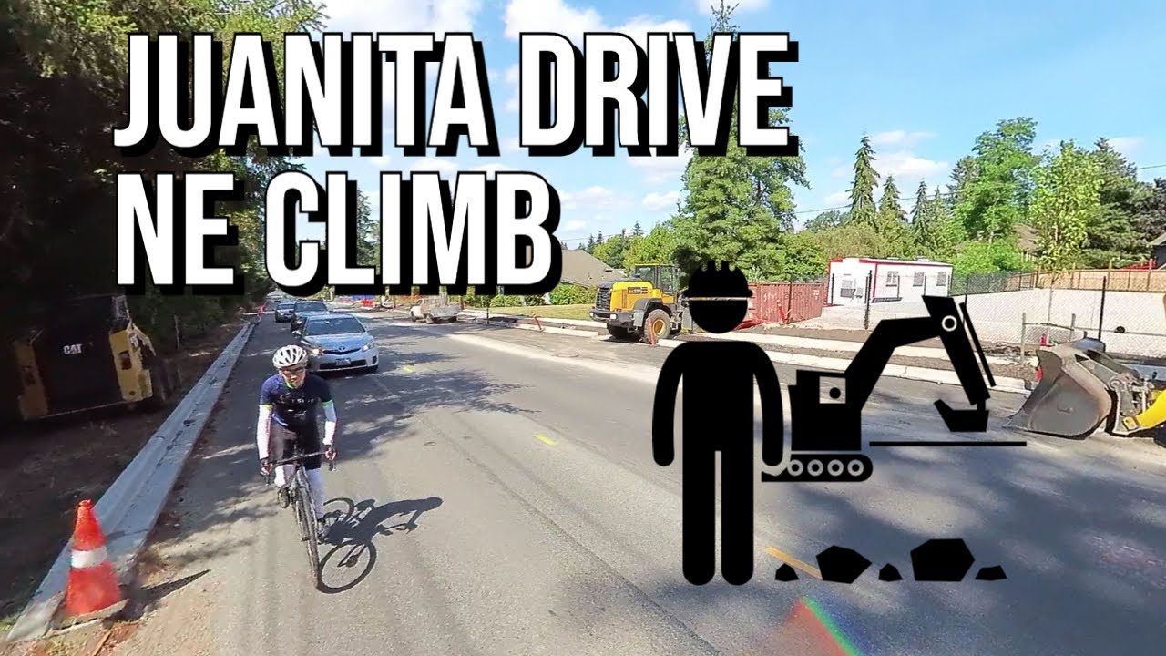 Juanita Drive Bike Climb When Will the Construction End? [Lake Washington Loop][Seattle Bikes