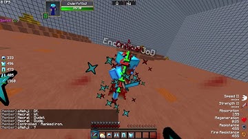 [Pikanetwork] Playing in practice | EnderPvPGod hacking [Kill aura, and Anti-kb]