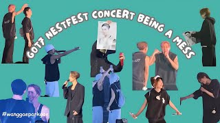 GOT7 NESTFEST 2025 Concert Being a Total Chaotic Mess | Fan Edit & Reactions #got7 #got7nestfest2025