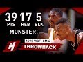 Hakeem Olajuwon DESTROYS MVP Robinson! Full Game 6 Highlights vs Spurs 1995 WCF - EPIC!