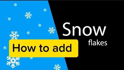 How to add snow Effect in Shopify store #shopify #ecommerce