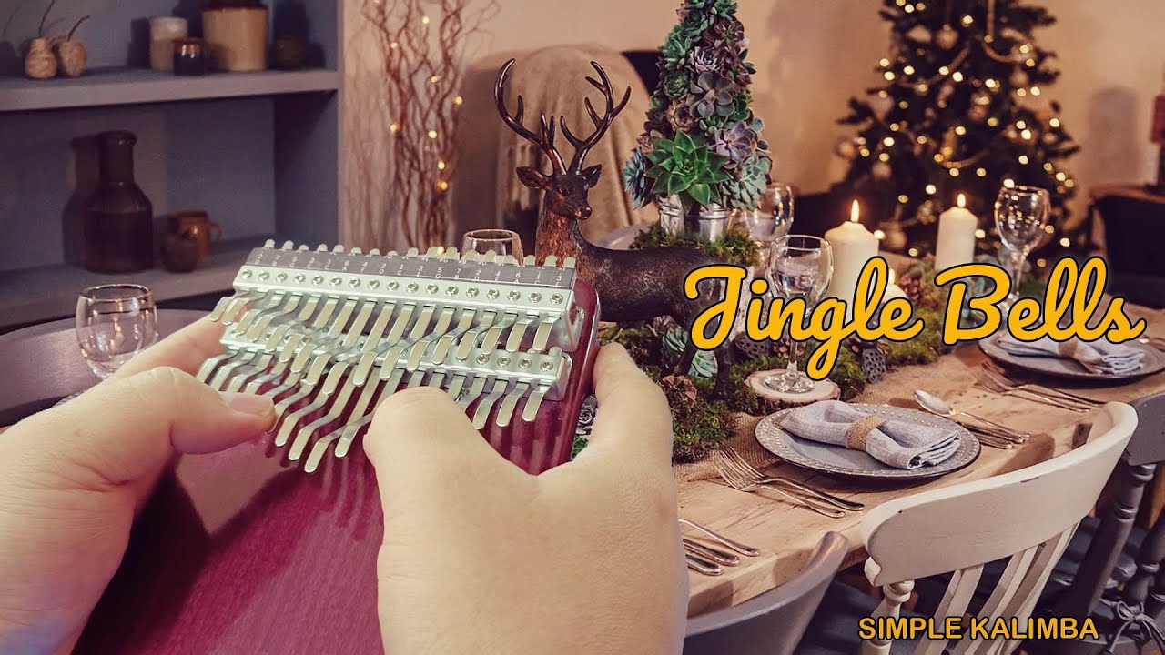 Jingle Bells Kalimba Easy Tutorial YouTube