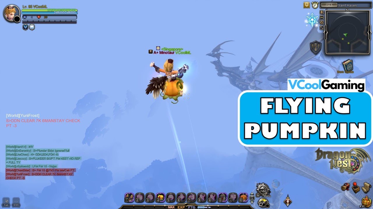 Flying Pumpkin - Dragon Nest SEA
