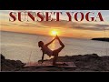 20 MIN SUNSET YOGA WORKOUT I Feel Good Yoga For Total Mind &amp; Body Re-Aligment
