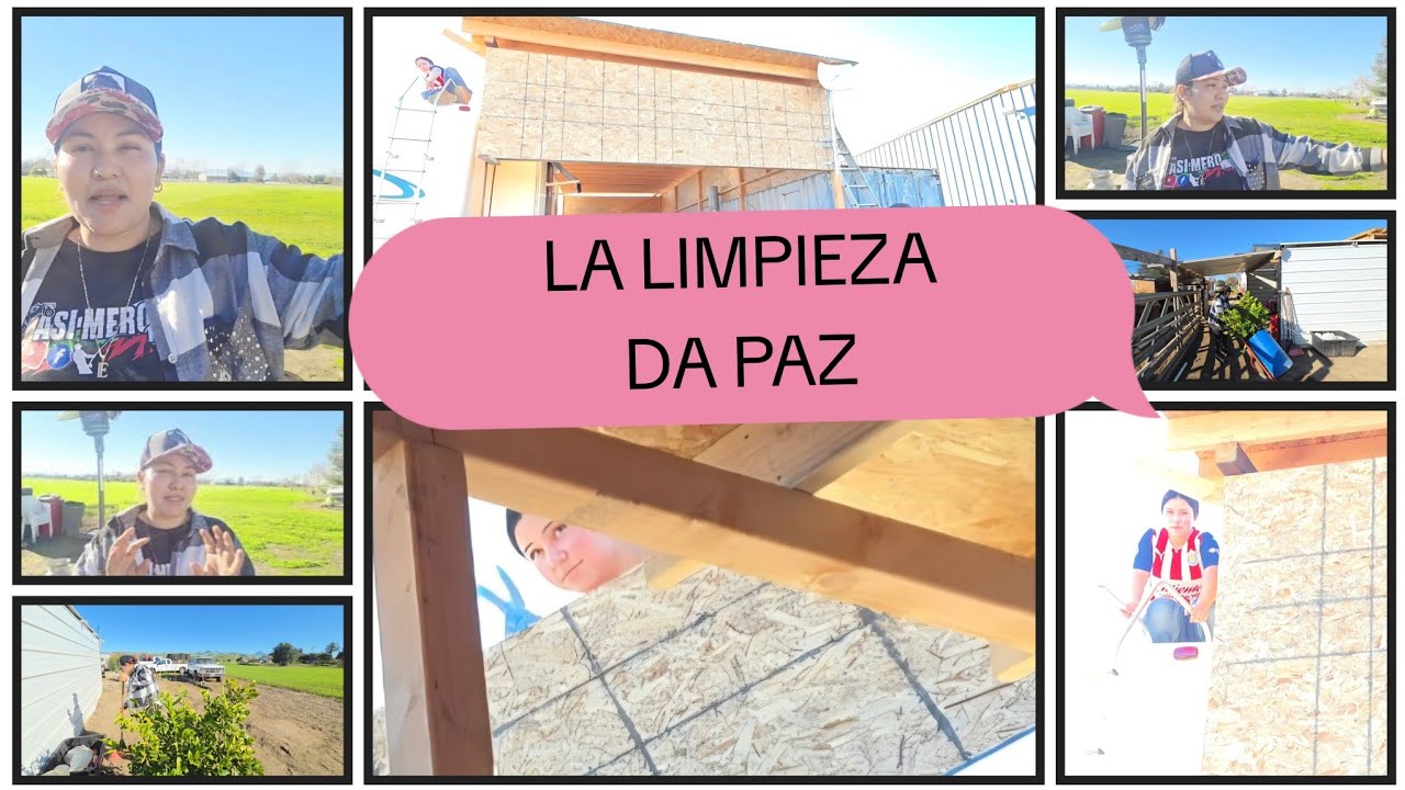 Limpiando Mi Ranchito//🪴La limpieza da paz aunque no sea propio !!