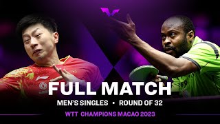 FULL MATCH |MA Long vs Quadri ARUNA | MS R32 | #WTTMacao 2023
