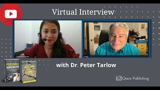 Virtual Interview question and answer with book author Dr  Peter Tarlow