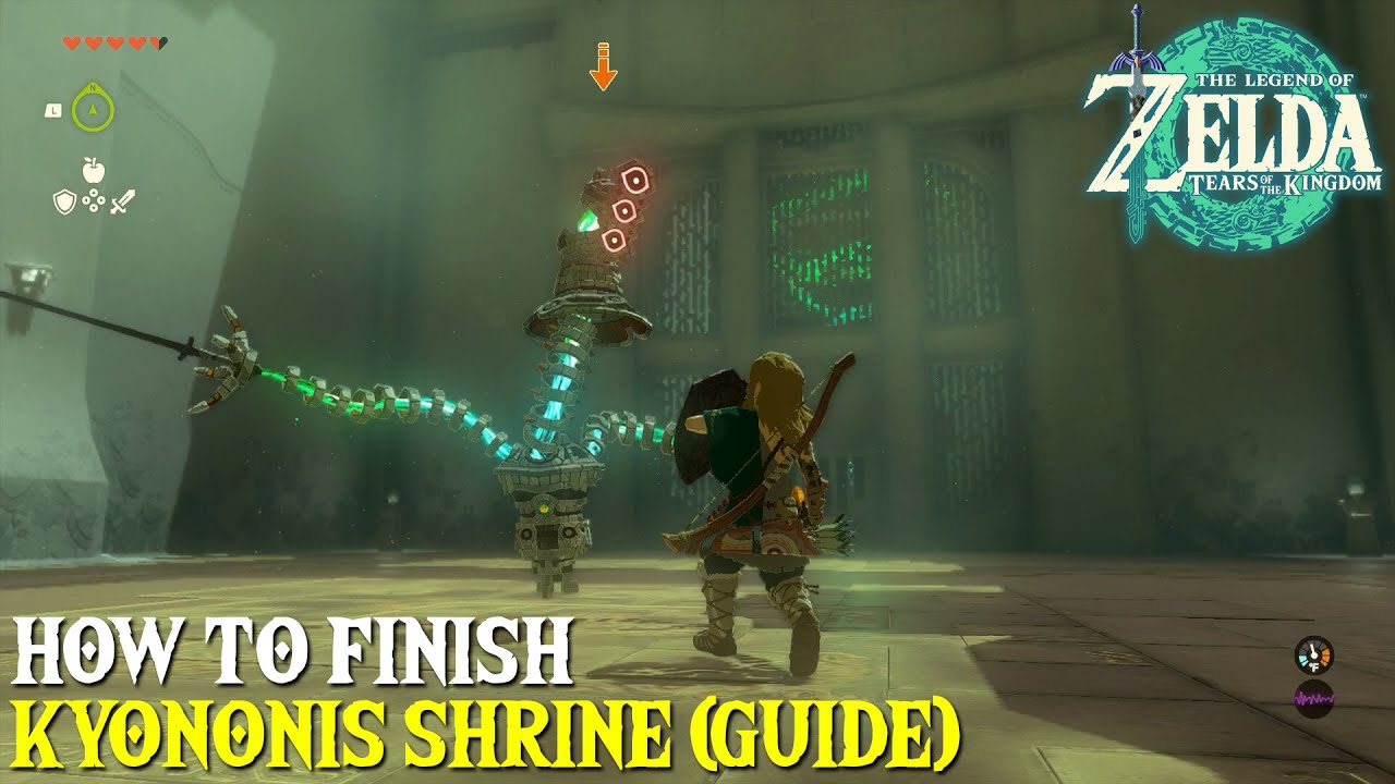 How To Finish Kyononis Shrine (Combat Training) (Guide) - The Legend of Zelda: Tears of the Kingdom