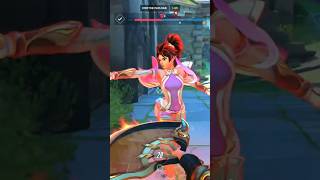 Eliminating an enemy Anran & Emre #overwatch #anran #videogames