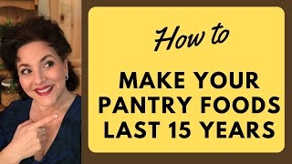 HOW TO MAKE YOUR PANTRY STAPLES LAST 15 YEARS PLUS
Oxygen absorbers are a great way to preserve pantry staples for longer term food storage. They need to be used in the right way to get the most benefit from them and there are some foods where using them should be avoided. Here well have a look at what oxygen absorbers are, how they work and how to use them
#homemakinghacks #homemaking #pantrystorage #pantrystaples #prepperpantry #foodstorageideas HOW TO MAKE YOUR PANTRY STAPLES LAST 15 YEARS PLUS