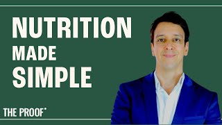 Making Sense of Nutrition | Dr Gil Carvalho | The Proof Podcast EP 207