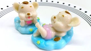 Teaching how to make jelly, mouse, sleeping, cloud, cute. How to make simple cartoon jelly screenshot 4