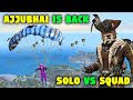 Ajjubhai is back with op solo vs squad gameplay  free fire highlights totalgaming093 