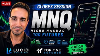 Vertical Stream LIVE GLOBEX Futures Trading 🚨 1000+ Sub Lucid Giveaway This Sunday |  May 24, 2026.