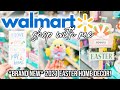 *NEW* WALMART EASTER   SPRING DECOR || walmart shop with me 2021 || fun   easy easter basket ideas