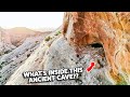 I found an ancient structure hidden in a cave using my drone  then i hiked to it