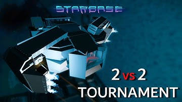Starbase - 2 vs 2 Tournament with Turrets! (Dog & Duke)