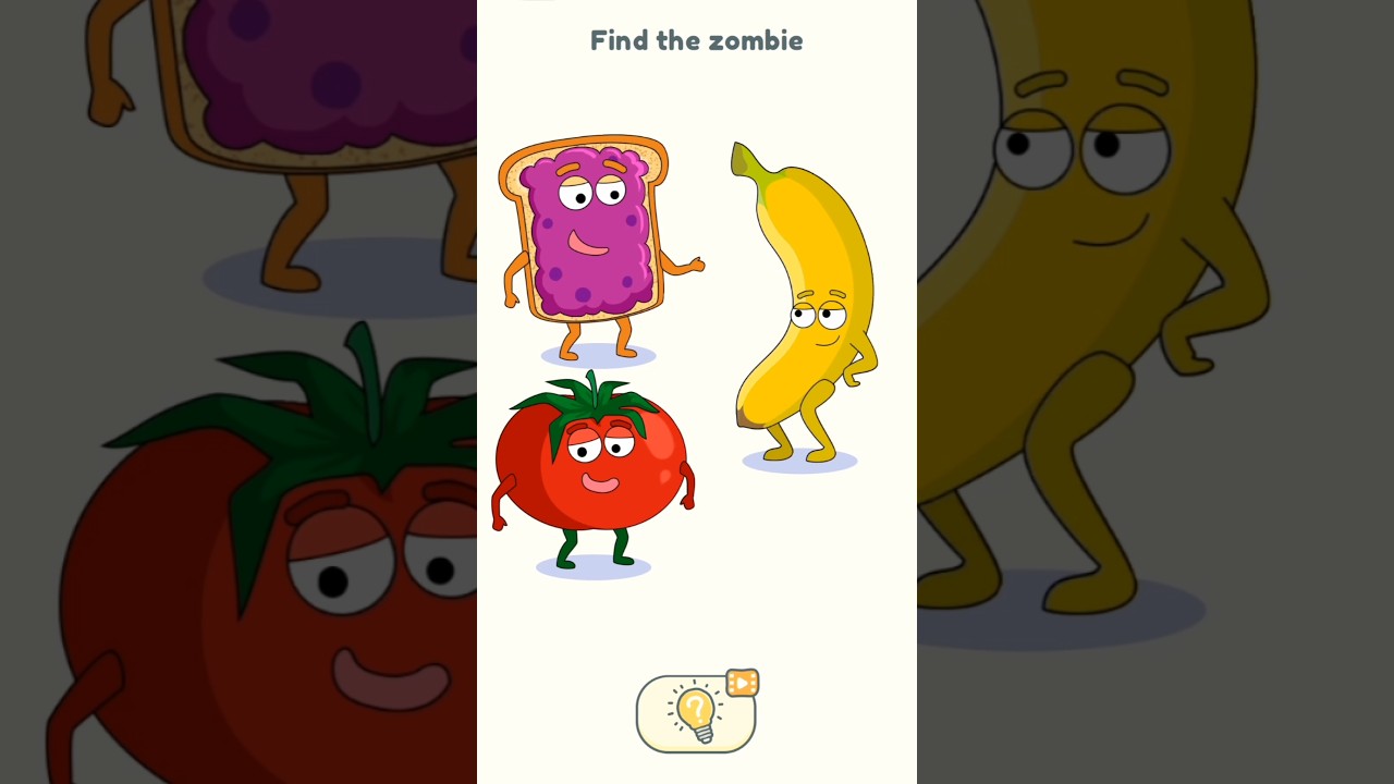 find the zombie🍅dop2 (delete one part)#dop2 #shorts #viral #shortsviral #shortvideo