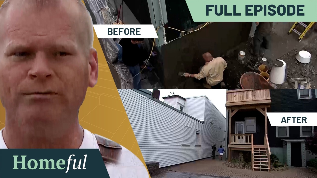 A 17 Foot Drop: Second Floor Deck Collapses With Homeowners ON It | Holmes on Homes 701+702+703