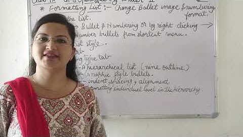CBSE CA(Computer Application) Class-9 Ch-8 OpenOffice.org Writer-II Part-1