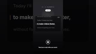 Auto Captions: AI Teleprompter