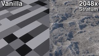 Updated Stratum 2K Textures vs Vanilla Pt.2 [4K/60FPS]