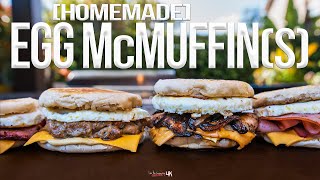 The Best Homemade Egg McMuffin | SAM THE COOKING GUY 4K