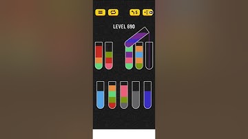 Water sort puzzle level 690