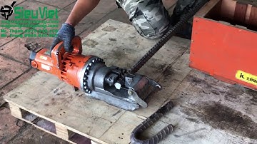 D32 Diamond hàng bãi - Cắt sắt phi 32mm ngọt như máy mới